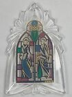 Gorham Stained Glass Lead Crysta Christmas Ornament  Collect Decor Gift English 