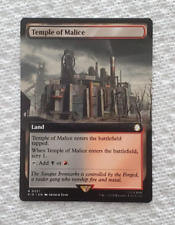 MTG Temple of Malice Extended Borderless Fallout NM