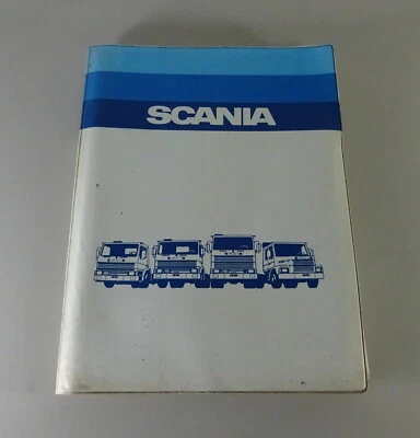 Schulungsunterlage Scania Serie 2 / Gprt Con D 8/9/11/14 Motori Stand 1987 - Immagine 1 di 4