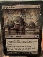 4 Bog Raiders * Black m11 Magic 2011 Mtg Magic Common 4x x4