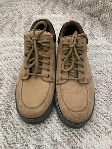 Skechers Vintage Brown  Utility Laceup Oxfords shoes 2168 size 8.5 Stone Y2K - Picture 1 of 11