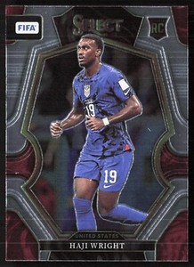 2022-23 Select FIFA Mezzanine Base #180 Haji Wright - United States