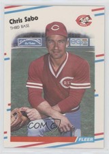 1988 Fleer Update Chris Sabo #U-87 Rookie RC