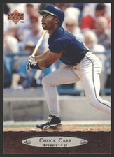 Chuck Carr #122 1996 Upper Deck  Milwaukee Brewers