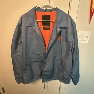 Deus Ex Machina Men’s Coach Jacket Blue XL — 第 1/4 张图片