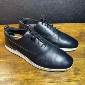Zapatos de vestir Oxford Wolf & Shepherd de cuero negro más cercanos Tenis Talla EE. UU. 13M - Imagen 1 de 7