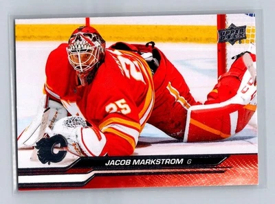 2023-24 Upper Deck #279 Jacob Markstrom Calgary Flames - Image 1 of 2
