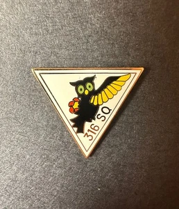 No.316 (City of Warsaw) Squadron Polish Air Force Enamel Pin Badge RAF WW2 - Picture 1 of 3