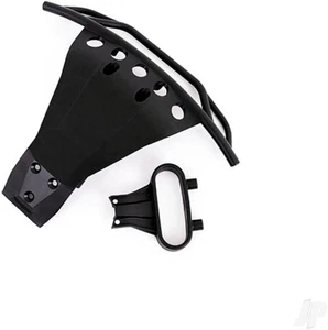 6835X Parachoques delantero negro y montaje para Slash 4x4 con kit de luces - Imagen 1 de 12