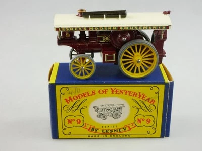 Y-09-1 Fowler Big Lion Showman's Engine hellkastanienbraun - 40751 Matchbox MoY  - Bild 1 von 4