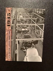 2021 Historic Autographs End of the War 1945 AUTO INDUSTRY CIVILIAN PRODUCTION - Picture 1 of 3