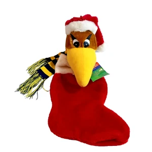 Christmas Stocking West Coast Eagles Auzzie Plush AFL Memorabilia Merch Vtg HTF - Picture 1 of 11