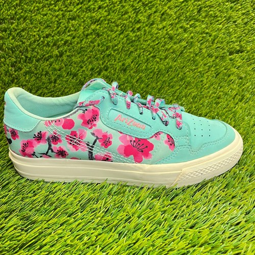 Scarpe da ginnastica Adidas x Arizona Continental Vulc da bambina taglia 4 5 anni verdi