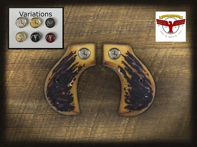 AGARRES DE CIERVO ENVEJECIDOS UBERTI / CIMARRON THUNDERER SAA MAGNA-TUSK™ (también Thunderstorm) Foto 1 de 3