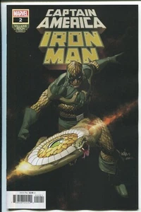 CAPTAIN AMERICA/IRON MAN #2 - LEINIL FRANCIS YU "VILLAIN'S REIGN" VARIANT COVER - Picture 1 of 2
