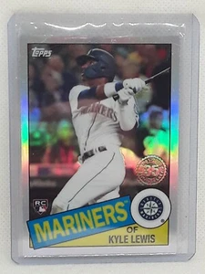 Kyle Lewis 2020 Topps Chrome Baseball - 1985 - Seattle Mariners - Picture 1 of 2