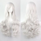 Woman's Real Natural Long Straight Hair Wigs Party Anime Cosplay Full Wigs CN