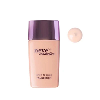 Neve Cosmetics Fondotinta Cream-To-Serum Light Rose Tonalità Chiara Rosata 35 ml - Immagine 1 di 2
