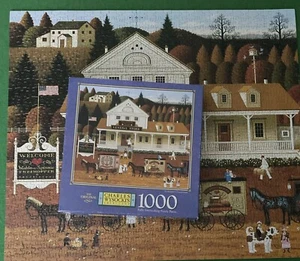 ROMPECABEZAS COMPLETO CHARLES WYSOCKI 1000 piezas ~ Treehopper's General Store - Imagen 1 de 1