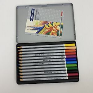 Staedtler Watercolour Pencils Karat Aquarell Artists Drawing Color Art Set of 12