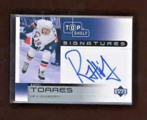 2002-03 UD Top Shelf Signatures Autograph #RT Raffi Torres *S6996 - Picture 1 of 1