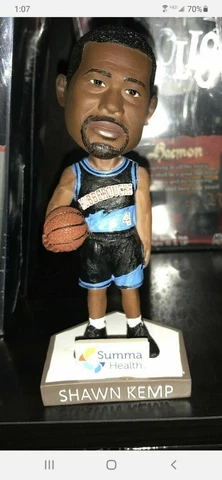 AKRON RUBBERDUCKS SHAWN KEMP SGA BOBBLEHEAD NBA CLEVELAND CAVALIERS *IN HAND* Cover