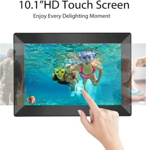 10.1 inch WIFI Digital Picture Frame 16GB HD IPS Touch Screen Uhale APP Control - Picture 1 of 5