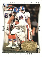 1997 Score Hobby Reserve Denver Broncos Football Card #159 Anthony Miller
