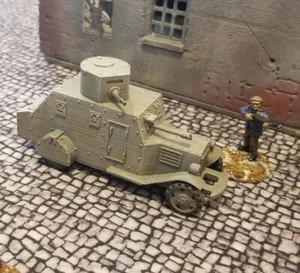 28mm/ 1:56th Escala Bolt Action WW2 FDM Bilbao Coche Blindado - Guerra Civil Española - Imagen 1 de 1