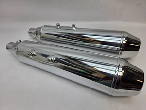 2019-2020 Royal Enfield GT 650 & INT 650 Exhaust Muffler Silencers 576061/576254 - Picture 1 of 16