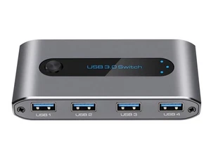Usb Switcher Printer Sharing Usb3.0 Two-input & Four Output 2 - Afbeelding 1 van 8