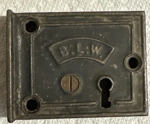 Antique Barrows Lock - Picture 1 of 4