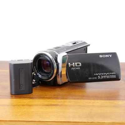Cámara de video digital Sony Handycam HDR-CX190 zoom 30x probada sin cargador Foto 1 de 4