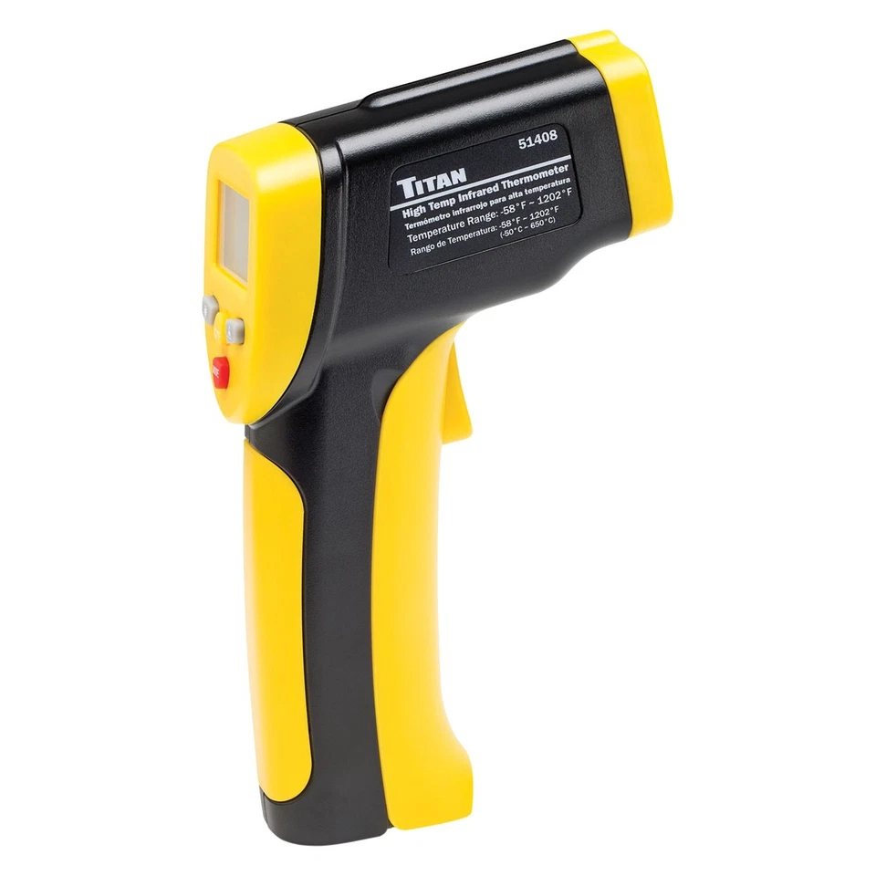 Titan Tools 51408 - Termómetro infrarrojo de alta temperatura (-58°F a 1202°F) Foto 1 de 1