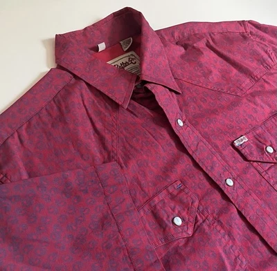 Rafter C Pro Flex 45 Performance Colección Vaquero Ciruela Cachemira Perla Snap LT Foto 1 de 4