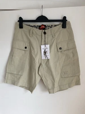 Pantalones Cortos Mambo Cargo Para Hombre Talla W30 Beige Micro Pana Y2K Surf Deadstock Nuevos con Etiquetas Foto 1 de 4