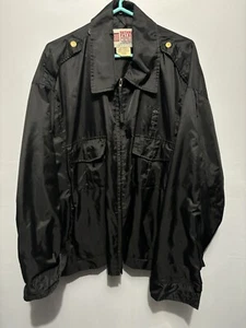 National Patrol Waterproof Uniform Jacket Size 2XL XXL Black - Picture 1 of 3