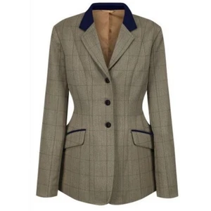 Equetech Foxbury Deluxe Tweed Riding Jacket - Picture 1 of 2