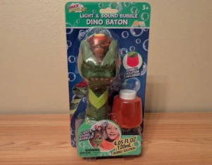 Sunny Days Entertainment Maxx Bubbles Dinosaur Bubble Wand – Light Up Bubble - Picture 1 of 2