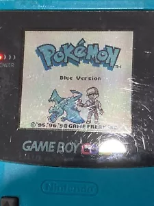 Pokemon Blue Blastoise Version Rpg Monster Game Boy Classic Video Color Remake S - Picture 1 of 3