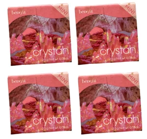 (4 Pack) Benefit Crystah Mini - Strawberry Pink Blush On Cheek for wild - Picture 1 of 3