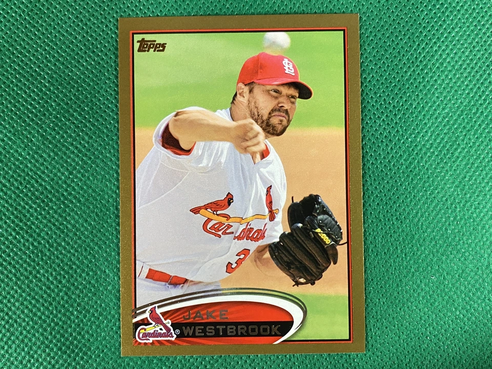 2012 Topps Update Gold #US12 Jake Westbrook 1645/2012 St. Louis Cardinals - Image 1 of 1