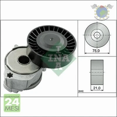 Tendicinghia cinghia servizi Ina per FORD MONDEO S-MAX VOLVO XC70 XC60 V70 V60 P - Immagine 1 di 3