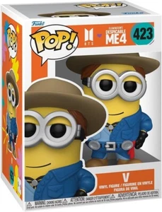 Yo - Simplemente Inmejorable 4 Minions X Bts V 9.5cm Pop Vinilo Figura Funko 423 - Imagen 1 de 3