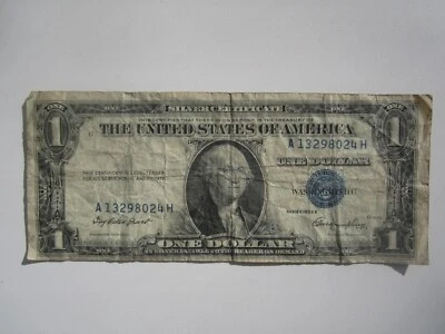 1935-E UNITED SATES US ONE DOLLAR SILVER SERTIFICATE - Image 1 of 2