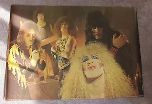 Twisted Sister 1983 Anabas Dee Snider Eddie Ojeda A. J. Pero Póster #AA116 EX C8 - Imagen 1 de 1
