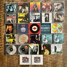 POLICE STING 27 CD Lot Promo Import Live Japan Interview CDr Advance RARE