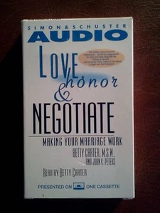 LOVE HONOR AND NEGOTIATE: MAKING YOUR MARRIAGE WORK ( audio cassettes ) - Picture 1 of 1
