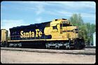 Original Rail Slide - ATSF Santa Fe Railway 5338 Victorville CA 3-23-1994