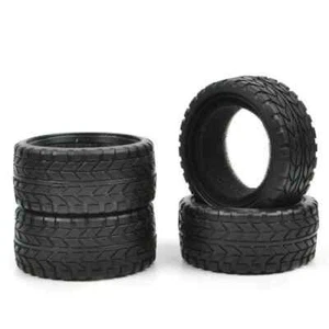 Rc On-Road Tires W/foam Tyre for Tamiya TT-02 HPI Yokomo Traxxas 4tec 2.0 Cars - Picture 1 of 5